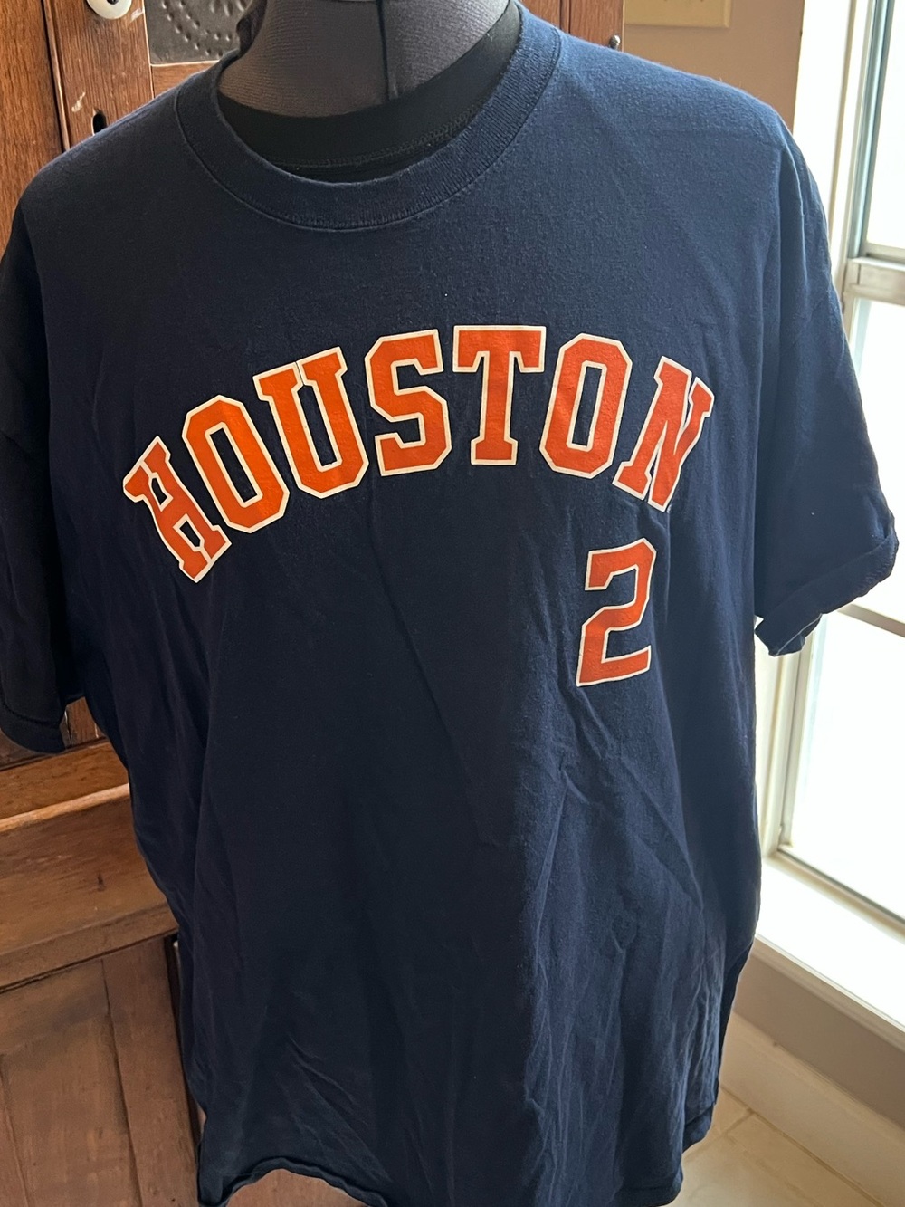 Astros Alex bregman T-shirt by majestic size XL